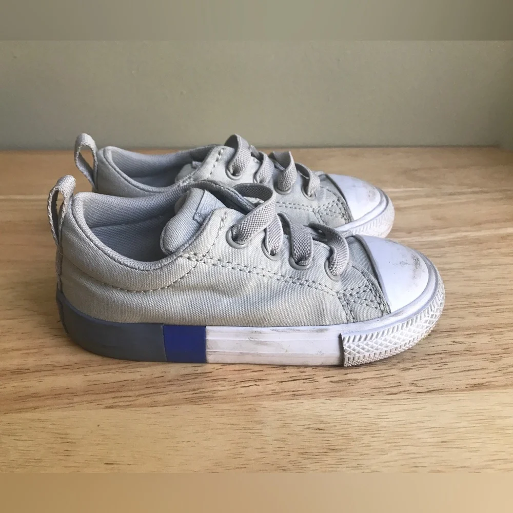 Converse Chuck Taylor All Star Toddler Shoes Light Grey Size: US 7 EUR 23 CM 14